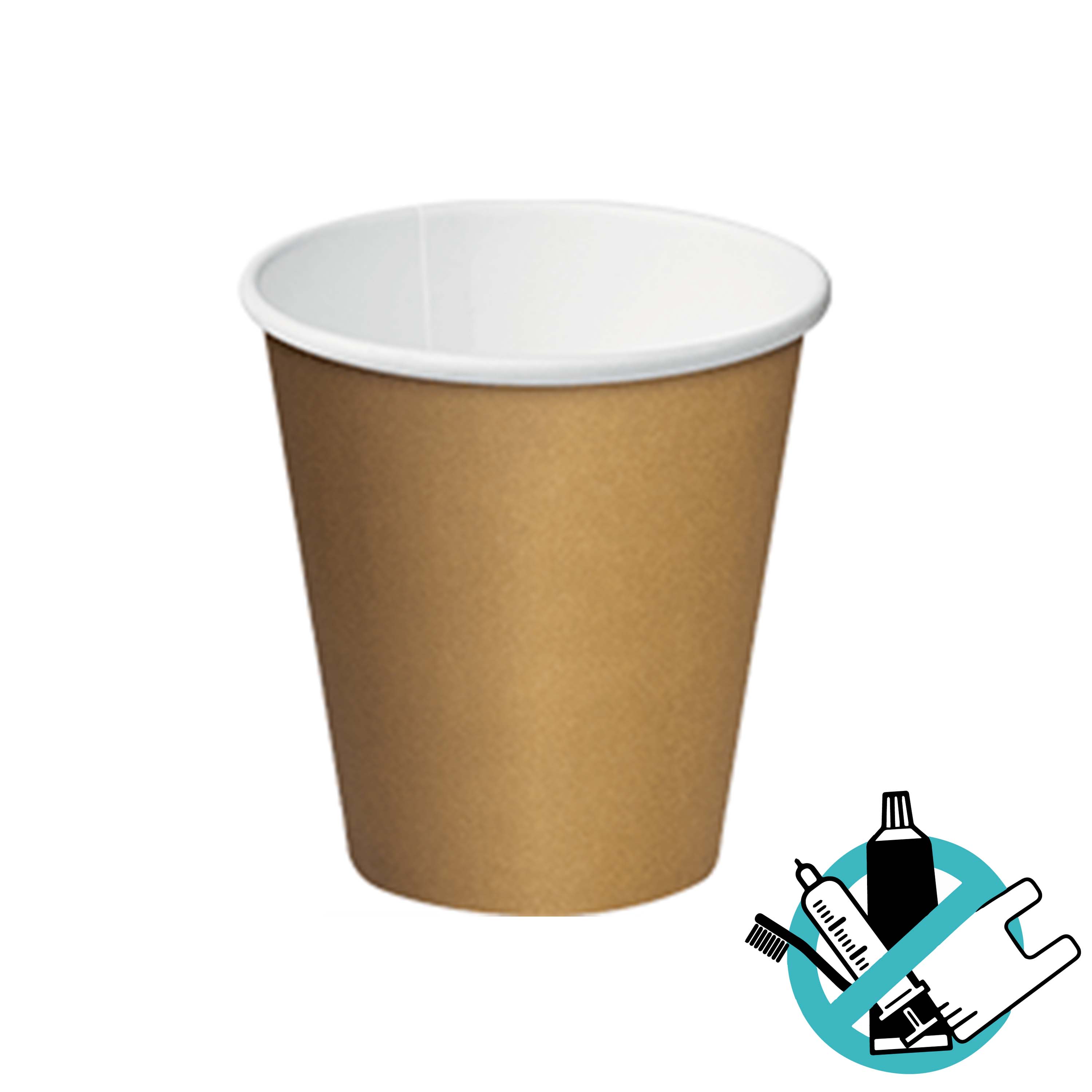 Vaso papel kraft